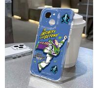 Disney Toy Story Buzz Lightyear "To Infinity" Custodia per Telefono Blu Trasparente Compatibile con iPhone 17/17 Pro/17 Pro Max/17 Air/16/15/14/13/12/11/X Serie Custodia iPhone 17 Pro Max Custodia iPh