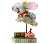 Disney Tradition 4010028 Dumbo Resina, Design di Jim Shore, 11.5 cm