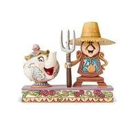 Disney Tradition 6002813 Figurina Tockins & Mrs. Bric, La Bella e la Bestia