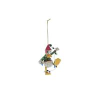 Disney Traditions - Decorazione da appendere di Paperino rimasto ingarbugliato tra le luci