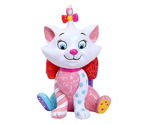 Disney Tradition Marie Scatola a Finestra Minifigurina, Resina, Multicolore, 4 x 4 x 10 cm