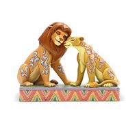 Disney Tradition Simba e Nala Figurina, Resina, Multicolore, 12 x 12 x 20 cm