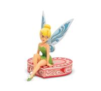 Enesco – Figurina Disney Tradition Trilli su Cuore – Resina, Multicolore, 8×8×14 cm