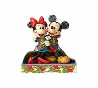 Disney Traditions 4057937 Calorosi Auguri, Resina, Multicolore, 11x11x13 cm