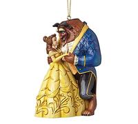 Disney Traditions Bella e la Bestia, Resina, Multicolore, 8x8x10 cm