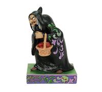 Disney Traditions Enesco by Jim Shore Snow White and The Seven Nwarfs - Statuetta in resina dipinta a mano, statuetta da collezione Disney Villain, strega malvagia, decorazione per la casa, 11,9 cm
