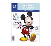 DISNEY - TRAZOS Y VOCALES - MICKEY - 3-5 AÑOS