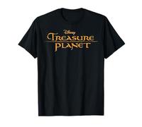 Disney Treasure Planet Title Logo Maglietta