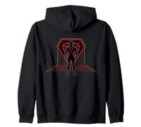 Disney TRON: Ares Identity Disc Grid Official Movie Felpa con Cappuccio