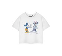 Disney True Original Maglietta Corta Topolino e Topolina Maniche Corte (NS8850)