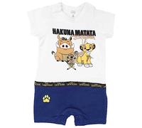 Disney - Tuta da bambino con stampa Il Re Leone in Cotone Blu, blu, 12 mesi