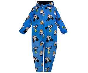 Disney Tuta Impermeabile per Ragazzi Mickey Mouse Blu 2-3 anni