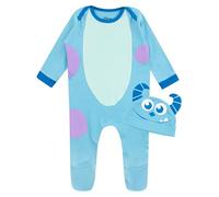 Disney Tutina Monsters & Co Con cappello | Monsters & Co Pigiama Neonato | Sully Tutina Per Neonati