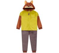 Disney Tutina Zootropolis per Bambini, Pigiama Intero Nick Wilde, Pigiama in Pile per Ragazzi, età 5-13 Anni