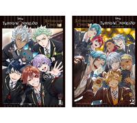 Disney Twisted-Wonderland Anthology Comic Vol.1-2 SET illustrazione manga JPN