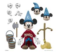 DISNEY - Ultimates Sorcerer's Apprentice Mickey Mouse Action Figure Super7