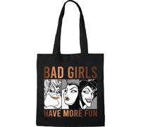 Disney Unisex Bwdvilnbb009 TOTE BAG, Nero, 38 x 40 cm, Utility