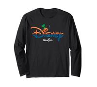 Disney Vacation Goofy Script Logo Trip Matching Maglia a Manica