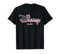 Disney Vacation Minnie Mouse Script Logo Trip Matching Maglietta