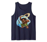 Disney Vaiana 2 Action Pose Maui with Fish Hook Canotta, Uomo, Navy, XXL