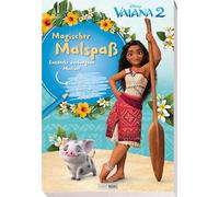Disney Vaiana 2: Magischer Malspaß - Entdecke verborgene Motive!: Malblock