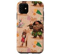 Disney Vaiana 2 Vaiana Maui Kotu Heihei and Pua Pattern Custodia per iPhone 11