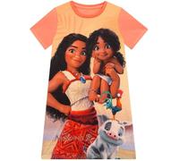 Disney Vaiana Camicia da Notte | Maui Oceania Pigiama Bambina | Camicia da Notte Bambina | Arancione 9-10 Anni