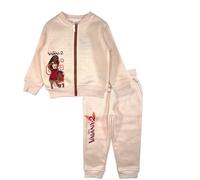 Disney Vaiana Jogging, Abbigliamento Comodo ed Elegante, Design Ispirato a Vaiana, Perfetto per i Bambini, Rosa, 6 Anni