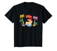 Disney Vaiana Numbers "3" Third 3rd Birthday Party Gift Maglietta