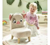 Disney Vaiana Pua, sedia imbottita per bambini, comoda seduta per bambini, per camera da letto, asilo nido e sala giochi, tessuto morbido, costruzione robusta