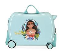 Disney Vaiana Valiana Valigia per bambini blu 50 x 39 x 20 cm Rigida ABS Chiusura a combinazione laterale 34 L 1,8 kg 4 ruote, blu, Talla Unica, Valigie Corridoio