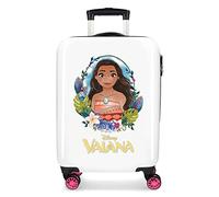 Disney Vaiana Valigia da cabina multicolore 38 x 55 x 20 cm Rigida ABS Chiusura a combinazione laterale 34 L 2 kg 4 ruote doppie