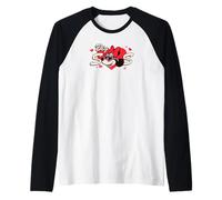 Disney Valentine's Day Big Sis Gift Family Matching Trip Maglia con Maniche Raglan