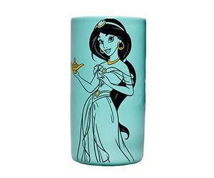 Disney Vaso Aladdin - Jasmine - Vaso Rotondo - Vaso Blu - Disney Home