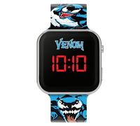 Disney Venom Kids Black Silicone Strap LED Watch VEN4001, Nero, Moderno, Nero, Moderno, nero, moderno