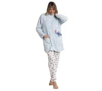 DISNEY Vestaglia da donna a maniche lunghe Ohana, blu, M