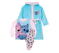 Disney Vestaglia Stitch Bambina | Pigiama Bambina Invernale | Pigiamone E Vestaglia Bambina | Blu 12-13 Anni