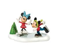 Disney Village di D56 - Statuetta di Topolino e Minnie