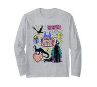 Disney Villains All Wicked All The Time Maglia a Manica