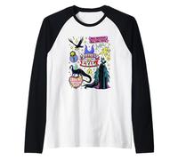 Disney Villains All Wicked All The Time Maglia con Maniche Raglan