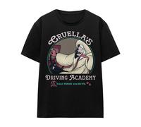Disney Villains Cruella's Driving School Maglietta Adulto Unisex (TV17344)