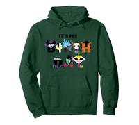 Disney Villains "It's My Birthday" Big Character Letters Felpa con Cappuccio