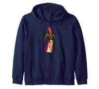 Disney Villains Jafar from Aladdin Big Face Costume Felpa con Cappuccio