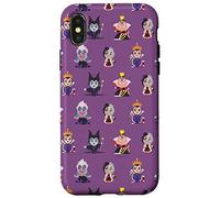 Disney Villains Kawaii Viola Custodia per iPhone X/XS