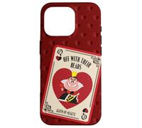 Disney Villains - La regina di cuori con le loro teste, colore: Rosso Custodia per iPhone 16 Pro