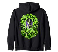 Disney Villains Maleficent Halloween Gothic Dragon Crest Felpa con Cappuccio