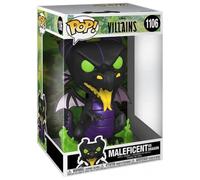 DISNEY: VILLAINS - POP FUNKO JUMBO VINYL FIGURE 1106 MALEFICENT DRAGON 25CM