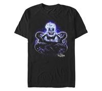 Disney Villains-Ursula Short Sleeve T-Shirt, Nero, M Uomo