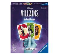 DISNEY VILLAINS - THE CARD GAME GIOCO DA TAVOLO 3-6 GIOCATORI RAVENSBURGER 8+