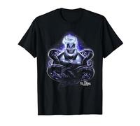 Disney Villains Ursula Dark Portrait Maglietta, Uomo, Nero, XL